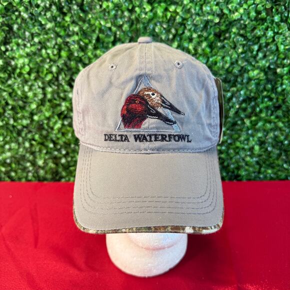 Mossy Oak Other - NWT Mossy Oak Delta Waterfowl Camo Bill Hat Cap Adjustable Strap